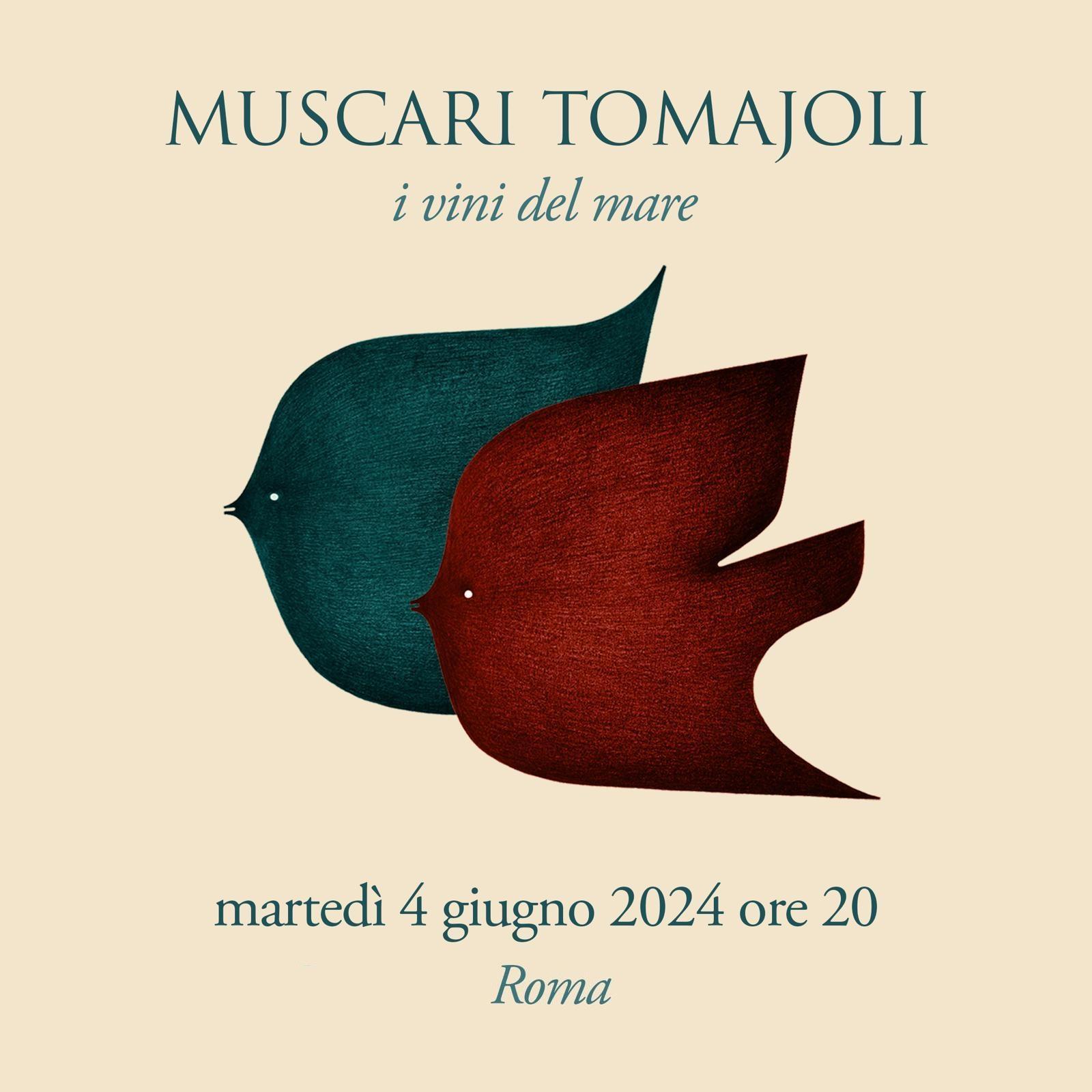 buongiornovino muscari tomajoli: i vini del mare - martedì 4 giugno 2024 a roma