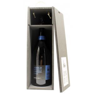 Magnum asolo prosecco superiore extra brut docg (cofanetto in legno)