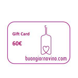 Gift card da 60€