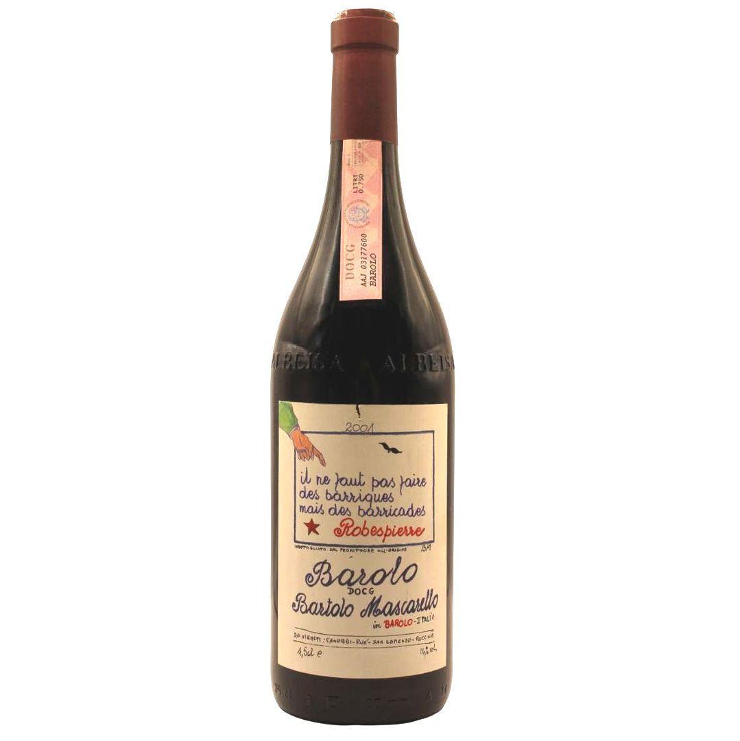 bartolo mascarello barolo artist label 2001