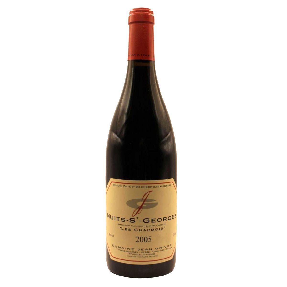 domaine jean grivot nuits-st-georges les charmois 2005